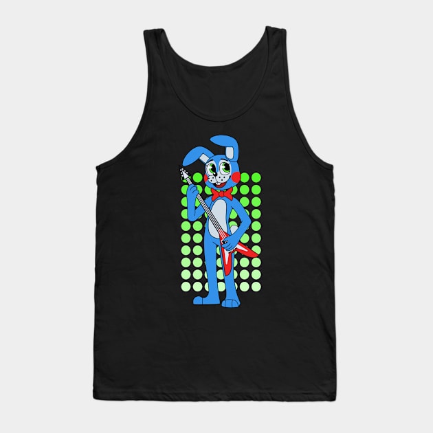 Toy Bonnie - Five Nights at Freddy's 2 Tank Top by DragonfyreArts